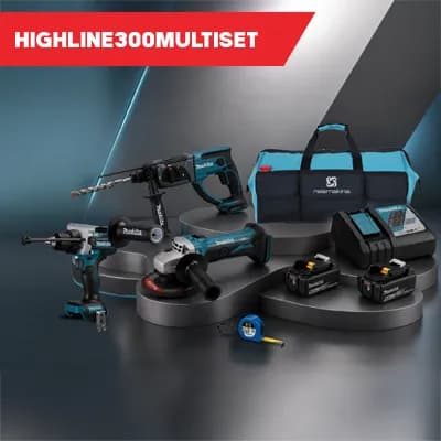 Makita HIGHLINE300-MULTISET Reis HIGHLINE300-MULTISET 8 Parça