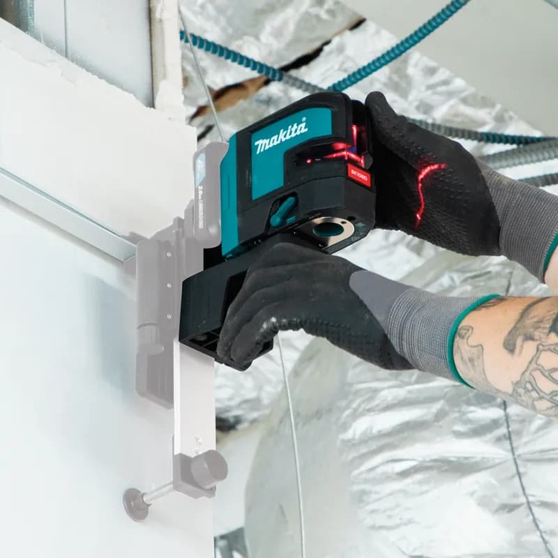 Makita SK106DZ 4 Nokta Kırmızı Çapraz Çizgi Lazeri (Akülü) thumbnail 2