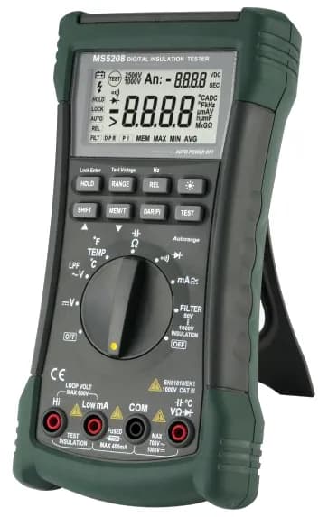 Mastech MS5208 Dijital Izolasyon Multimetresi