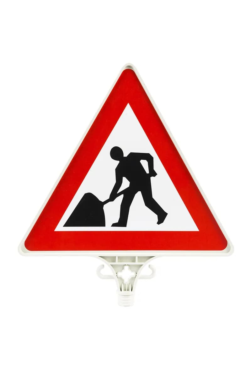 Max Safety MS1-2807 Üçgen Trafik Uyarı Levhası 380 Mm