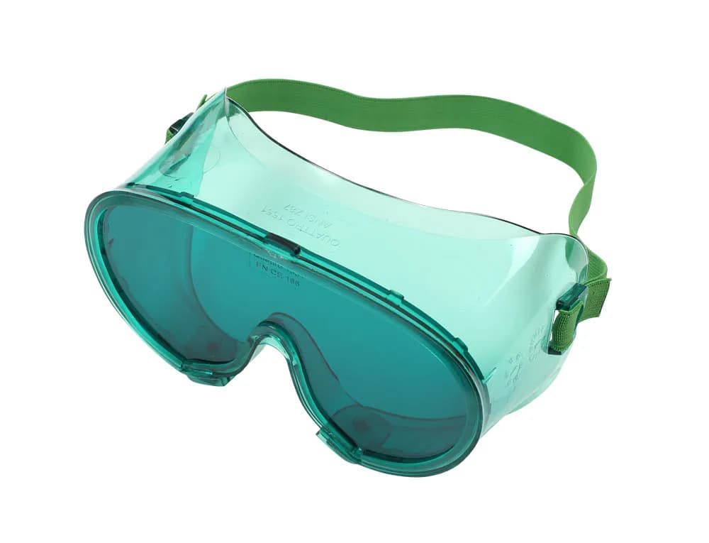 Max Safety S1551-Y Ventilsiz Göz Koruyucu - Yeşil 75 Gr