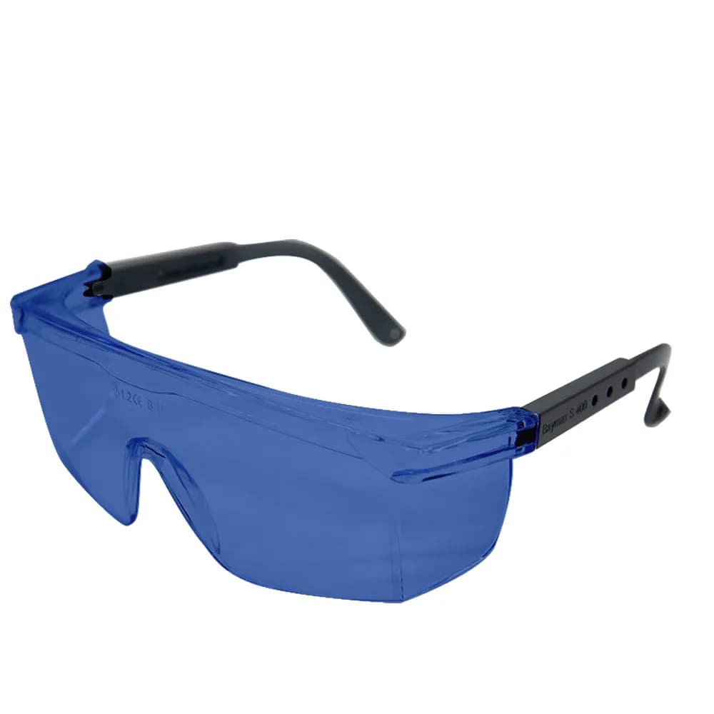 Max Safety S400-M Göz Koruyucu - Mavi 40 Gr