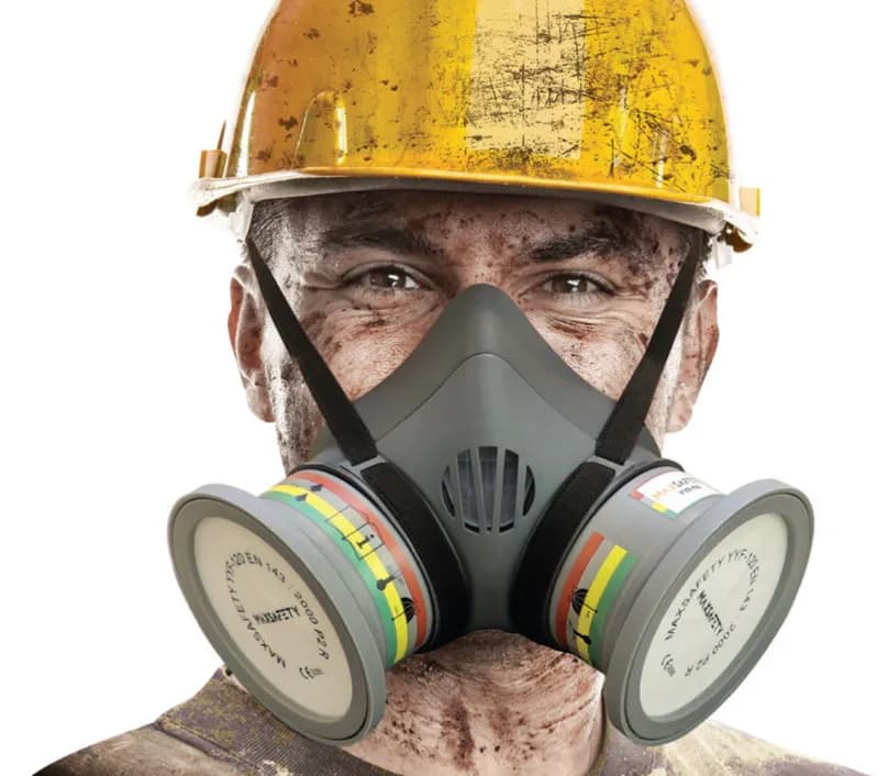Max Safety YYM-SET2 Yarım Yüz Maskesi Seti Yym - 100+YYF - 110+YYF - 120