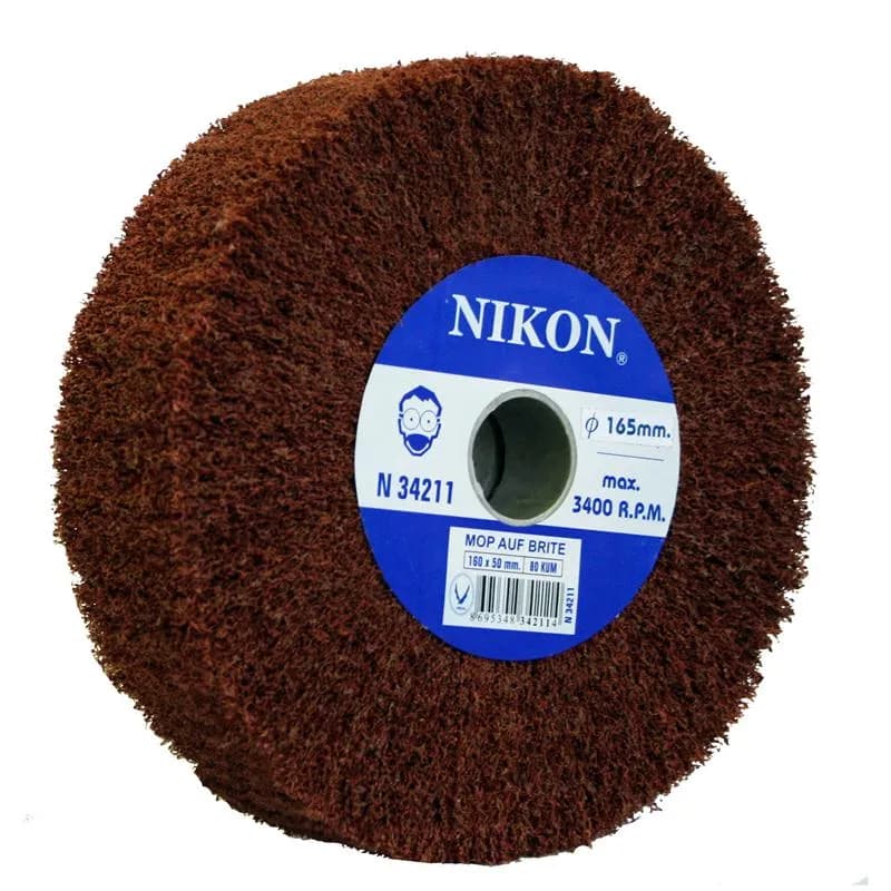 Nikon N34211 Mop Auf Brite Non Woven Zımpara 80 Kum
