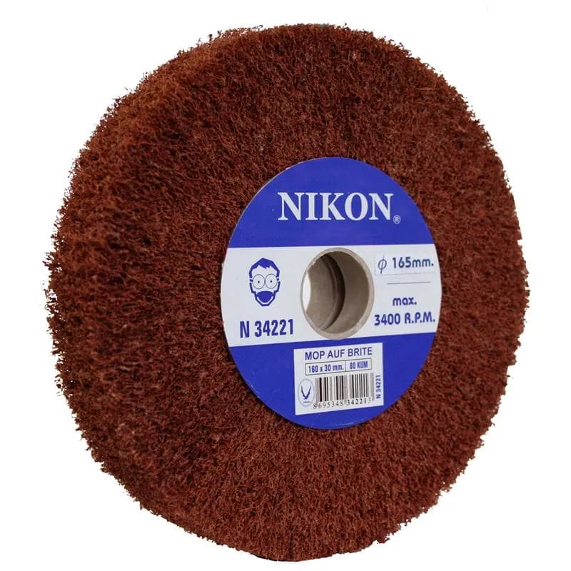 Nikon N34221 Mop Auf Brite Non Woven Zımpara 80 Kum