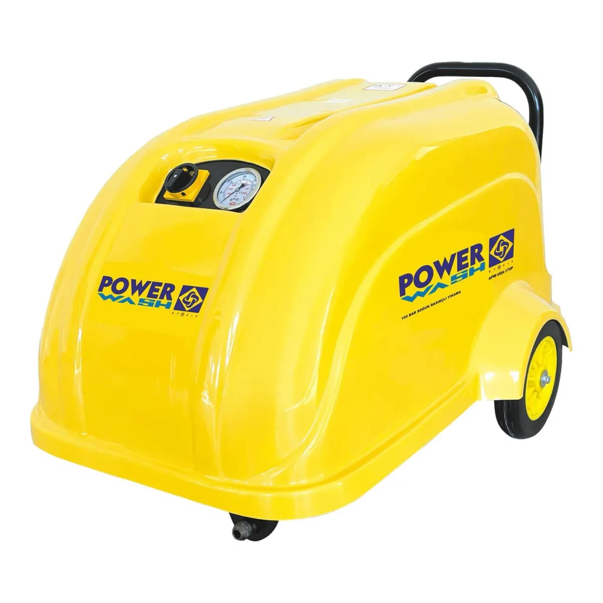 Powerwash APW-VQA-170P Profesyonel Soğuk Yıkama Makinası 150 Bar