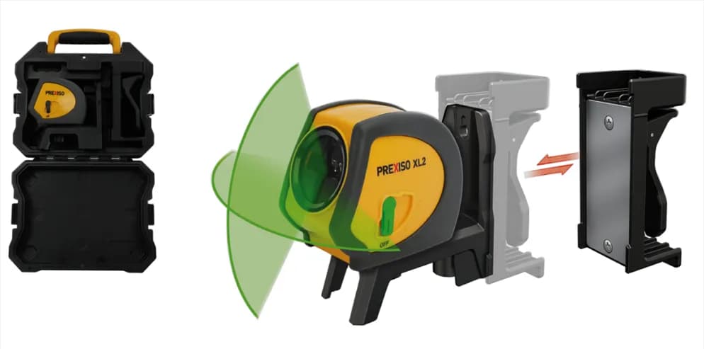 Prexiso XL2CG Çapraz Çizgi Lazer (Yeşil)