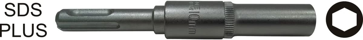 Proscr SCR03045 SDS - Plus Somun Adaptörü 110x13 Mm