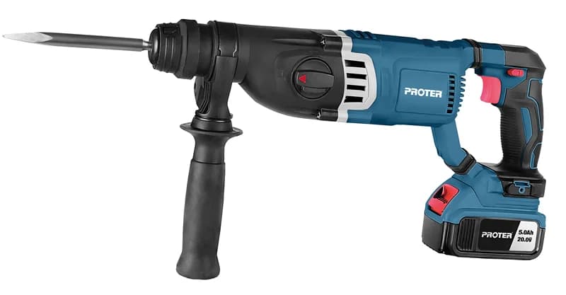 PROTER PST 875 HD 5.0 Ah.20 V Li-ion Pil Kömürsüz Şarjlı Kırıcı-Delici
