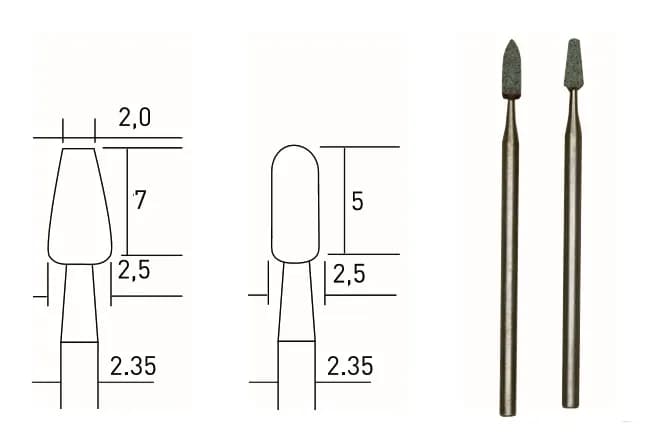 Proxxon 28270 Taşlama Ucu 2 Li