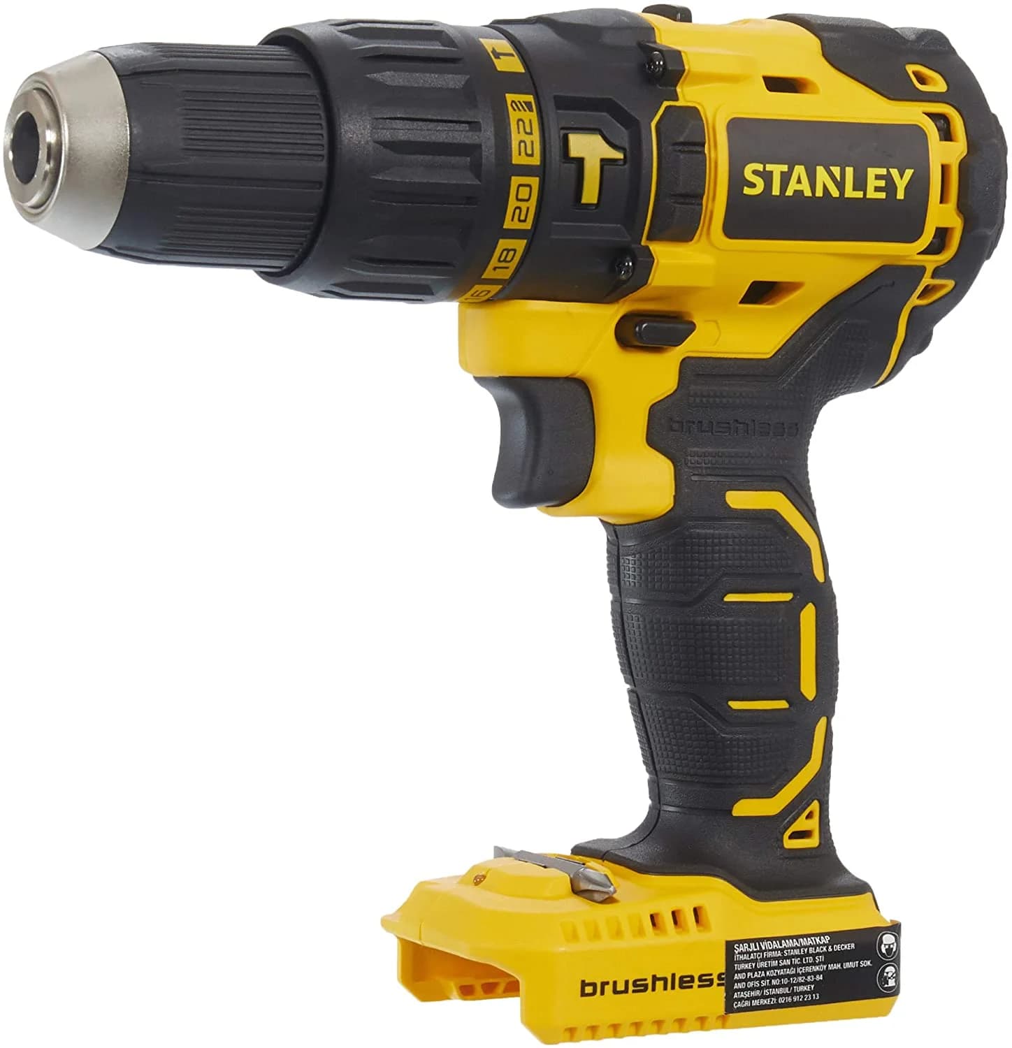 Stanley SBH20D2K 18V/2.0AH LI-ION KÖMÜRSÜZ ŞARJLI MATKAP