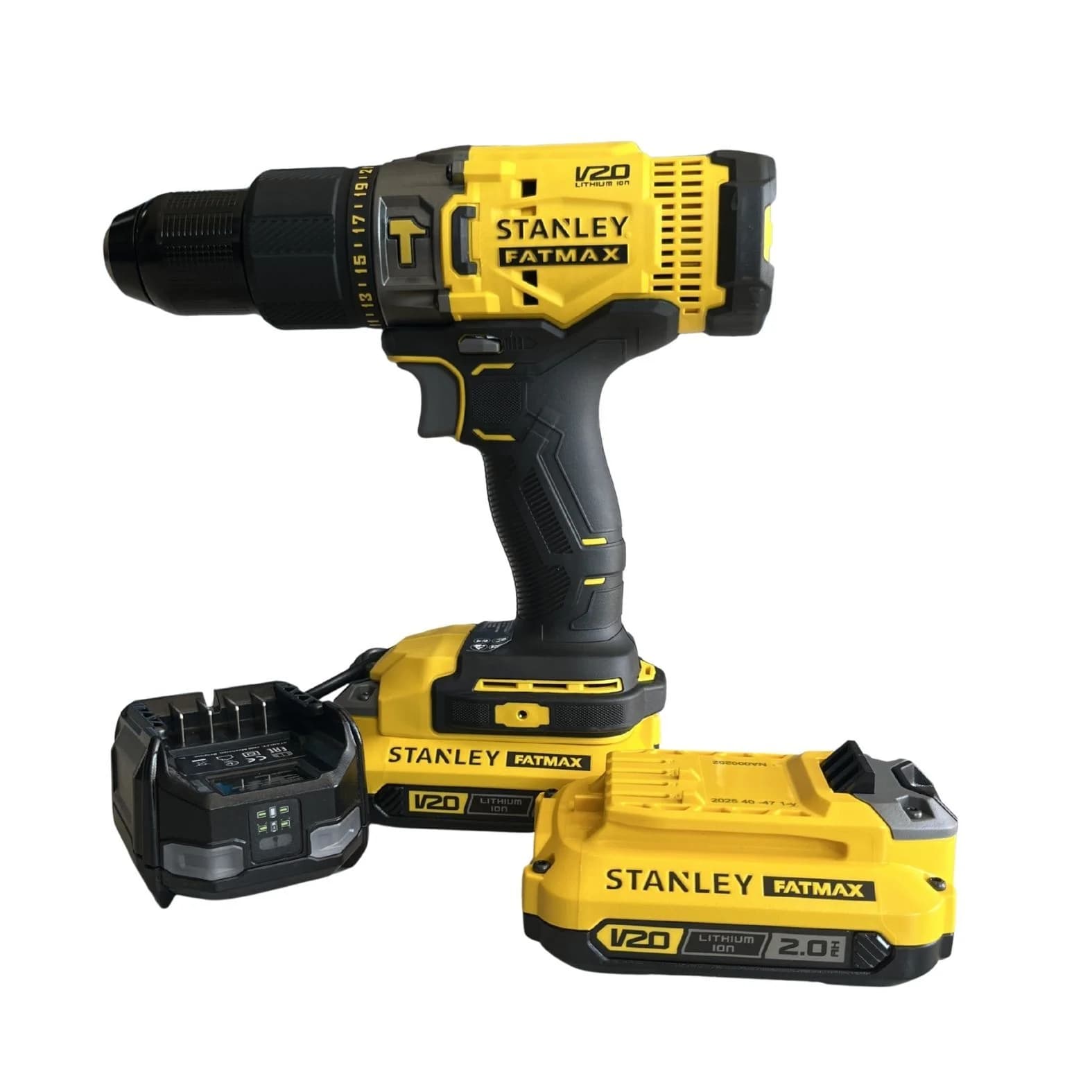 Stanley SCD718D2A 18V LI-ION FATMAX® ÇIFT AKÜLÜ DARBELI MATKAP KITI