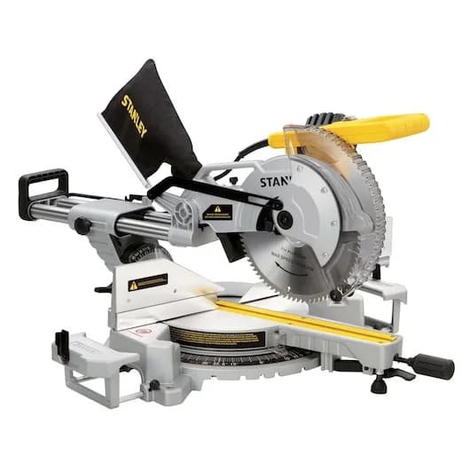 Stanley SM18 1800W, 254X30MM, 4800 DEV/DAK, RADYAL KOLLU, GÖNYE TESTERE MAKİNESİ