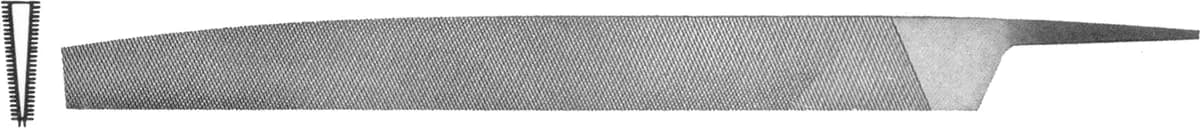 Three Files EGBÇK10 Bıçak Eğe - Kalın 10"
