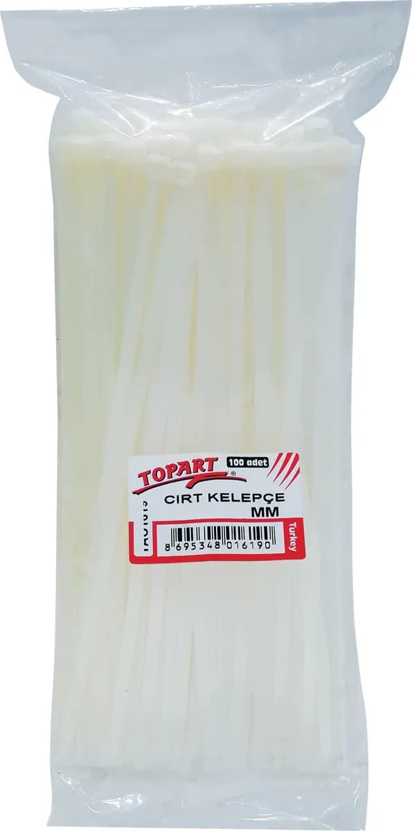 Topart TA01643 Cırtlı Kelepçe 9.0x1000 Mm