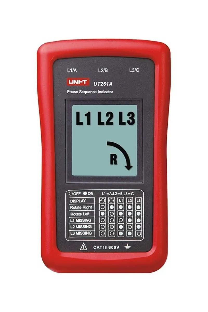 Uni-T UT261A Dijital Faz Sırası Ölçer