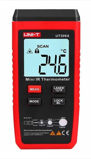 Uni-T UT306A Mini Kızılötesi Sıcaklık Ölçer