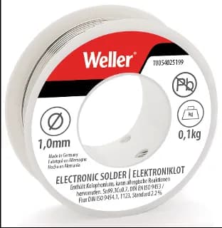 Weller T0054025099 EL99/1 Kurşunsuz Lehim Teli 25gr