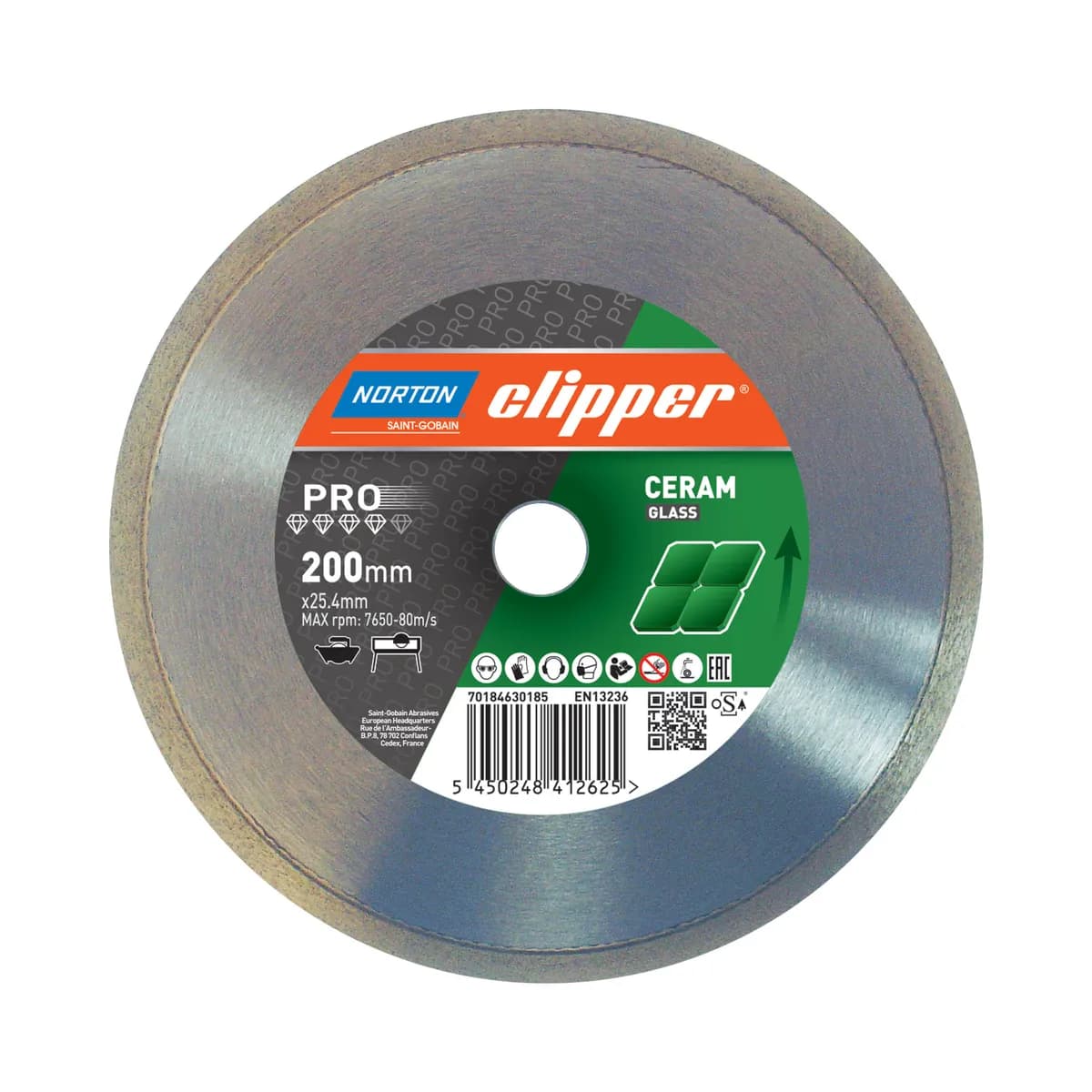 Clipper 30188 Pro Ceram Glass Testere 250 Mm