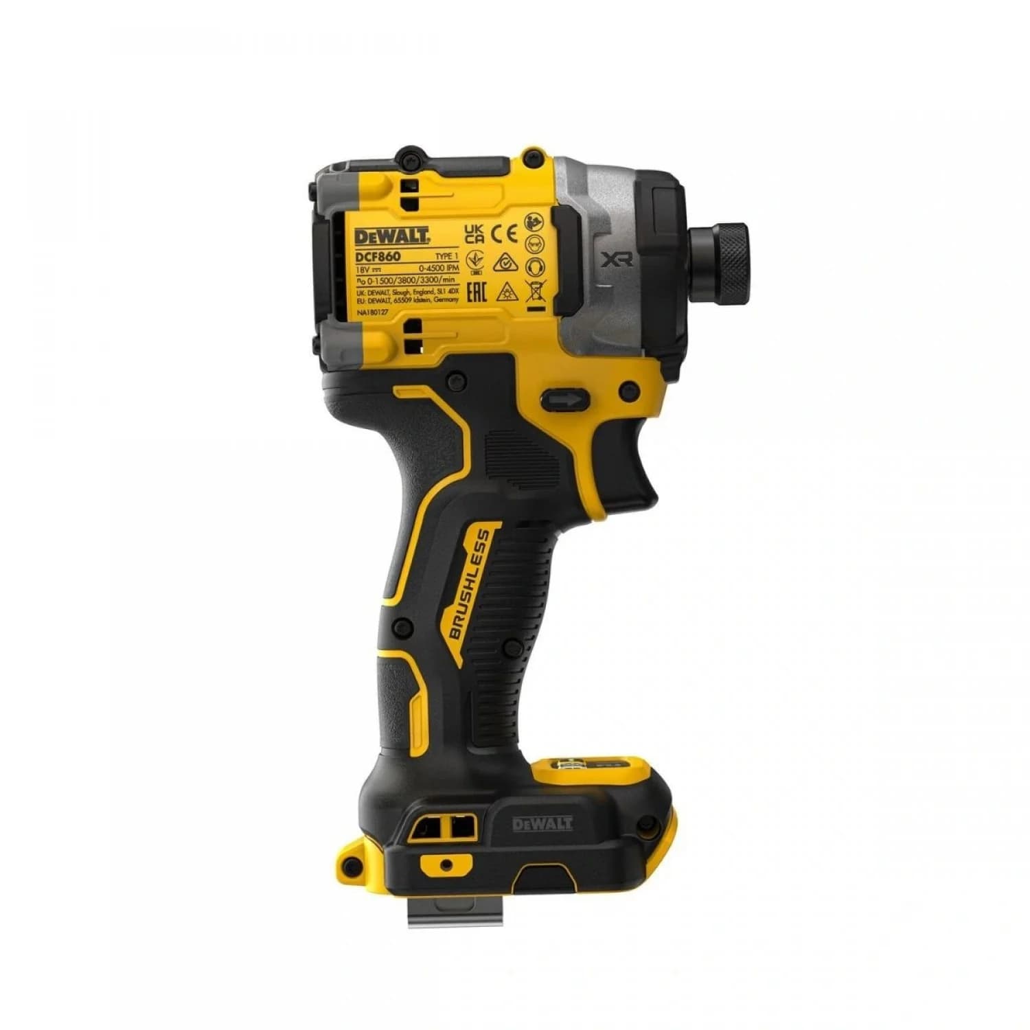 DeWalt DCF860NT 18V 203Nm Kömürsüz Darbeli Tornavida