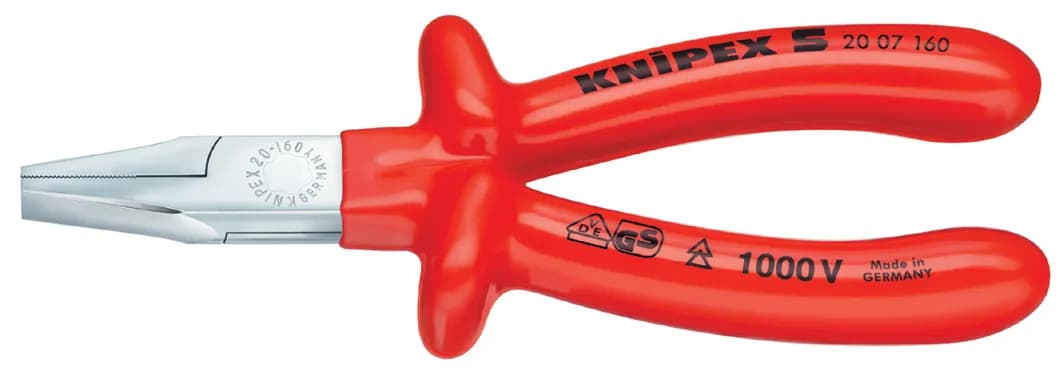Knipex 2007160 Yassı Ağzı Kargaburun 160 Mm