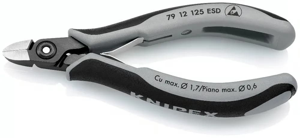 Knipex 7912125ESD 79 12 125ESD Elektronikçi Yan Keski