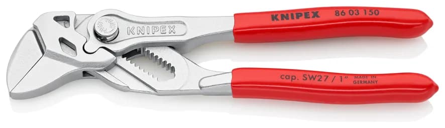 Knipex 8603150 Düz Çene Ayarlı Pense 150 Mm