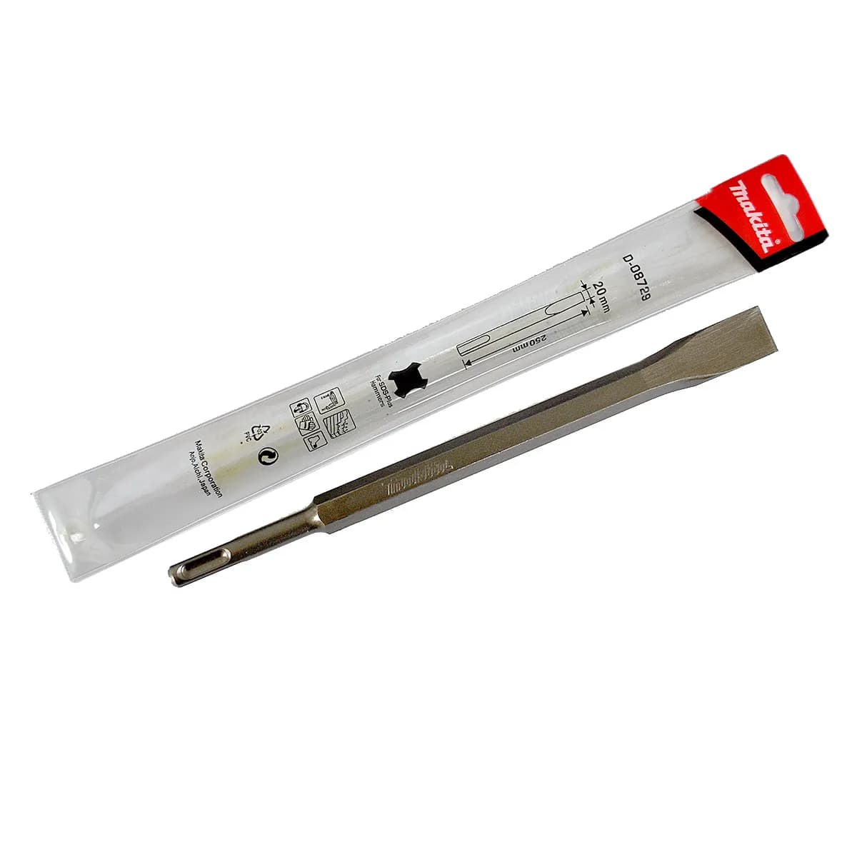 Makita D-08729 SDS - Plus Yassı Tip Keski 20x250 Mm