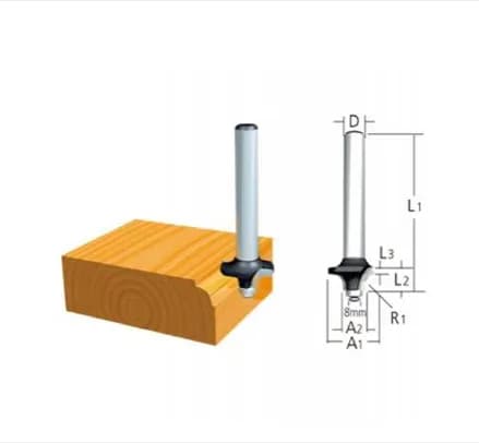Makita D-09547 Freze Bıçağı 6x26 Mm