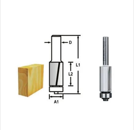Makita D-47743 Freze Bıçağı 8x12.7 Mm