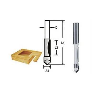 Makita D-47793 Freze Bıçağı 12x9.5 Mm