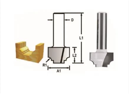 Makita D-48240 Freze Bıçağı 8x12.7 Mm