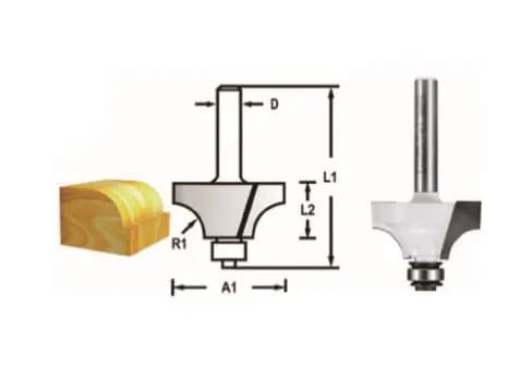 Makita D-48452 Freze Bıçağı 6x20.3 Mm