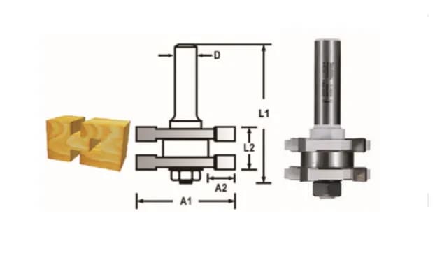 Makita D-48929 Freze Bıçağı 12x41.3 Mm