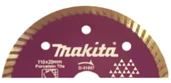 Makita D-50893 Turbo Tip Elmas Testere 115 Mm