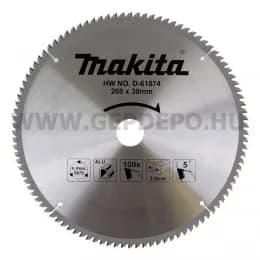 Makita D-61874 Alüminyum Kesim Daire Testere 260x100 Diş