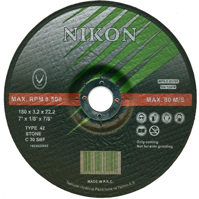 Nikon N38031 Beton Flex Kesme Taşı 300x3.0x25.4 Mm